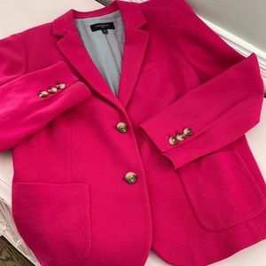 14P Talbots hot pink blazer
